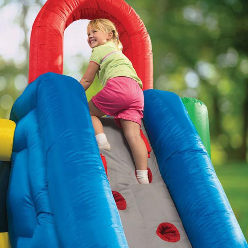Playful Jump n Double Slide Bouncer