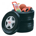 Playful Classic Racing Tire Toy Chest