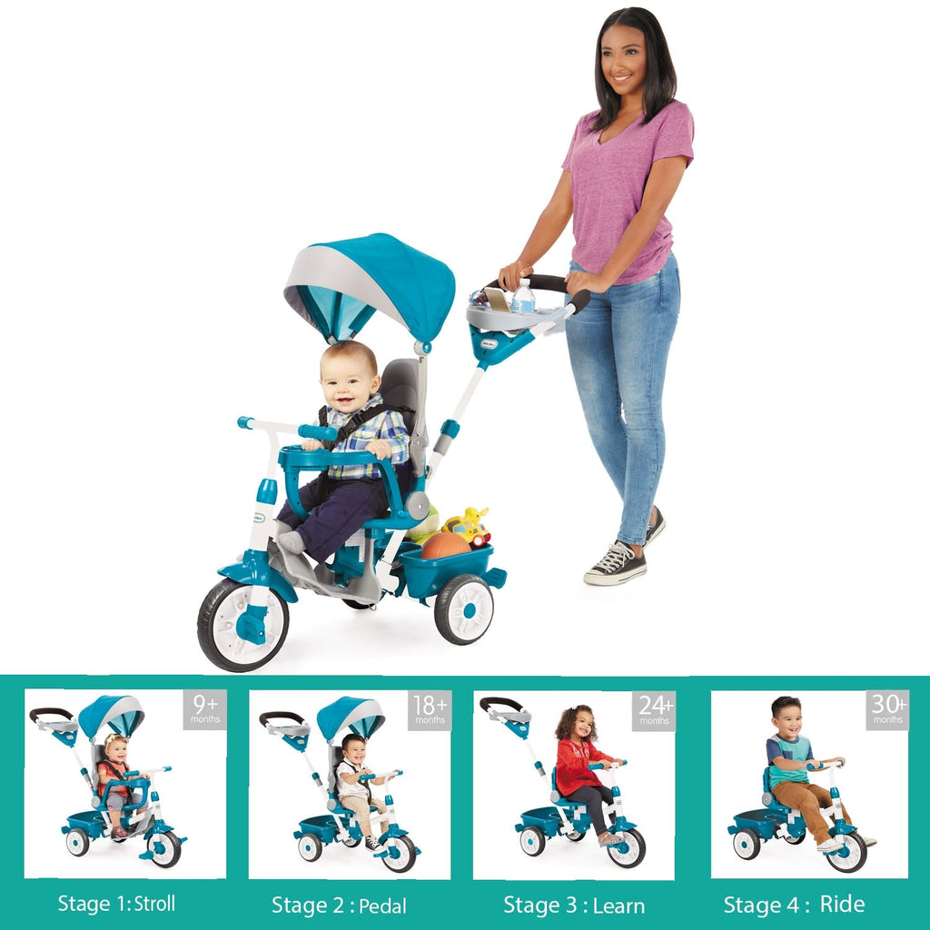 Playful Perfect Fit 4-in-1 Trike - Teal