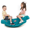 Playful Whale Teeter Totter - Blue