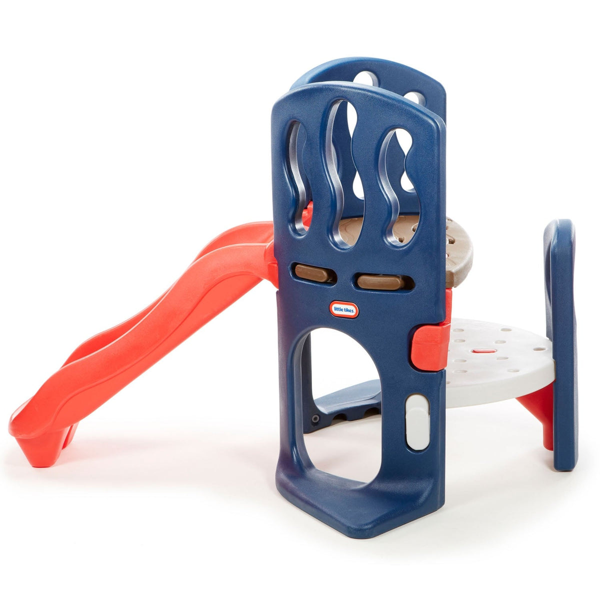 Playful Hide & Slide Climber - Blue and Red