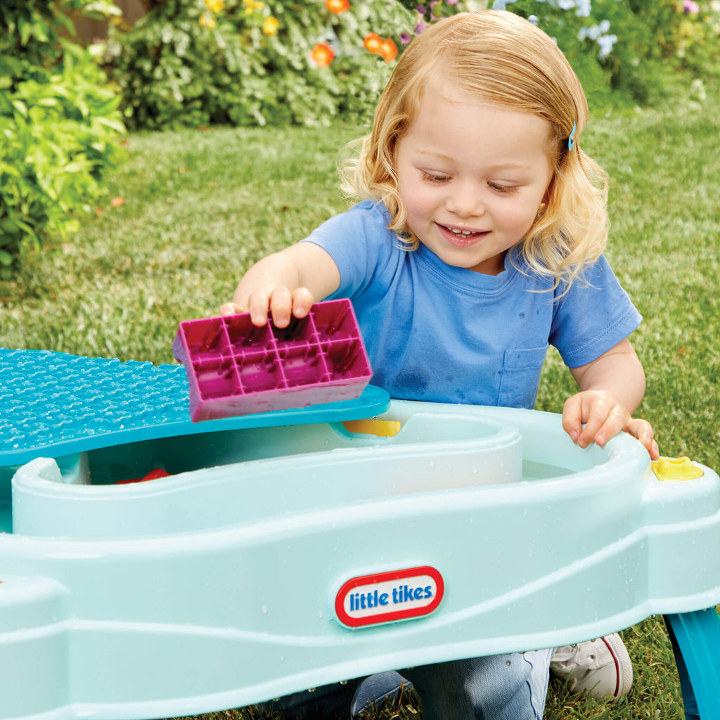Playful Build & Splash Water Table with 50 Accessories
