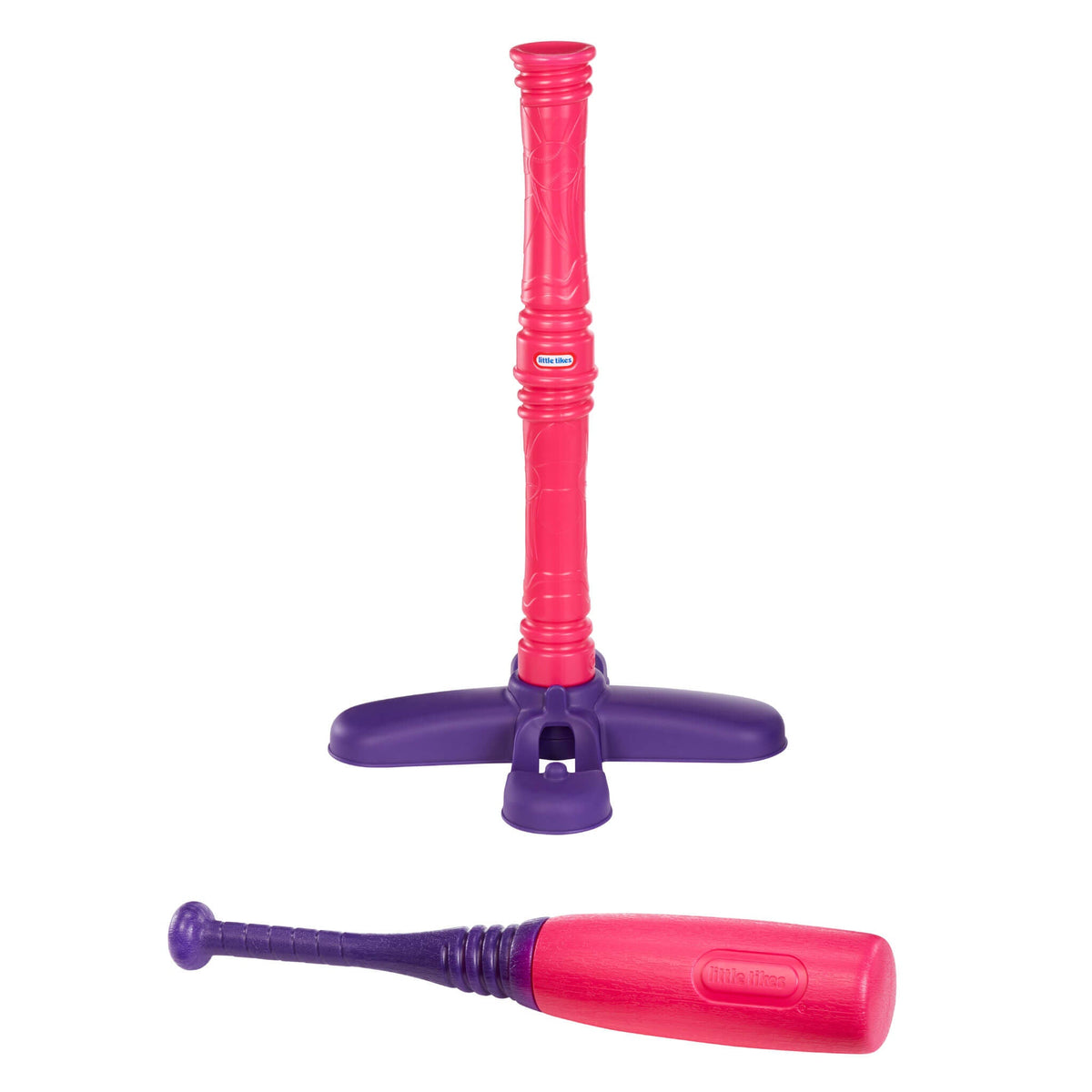 Playful TotSports T-Ball Set with 5 Balls - Pink