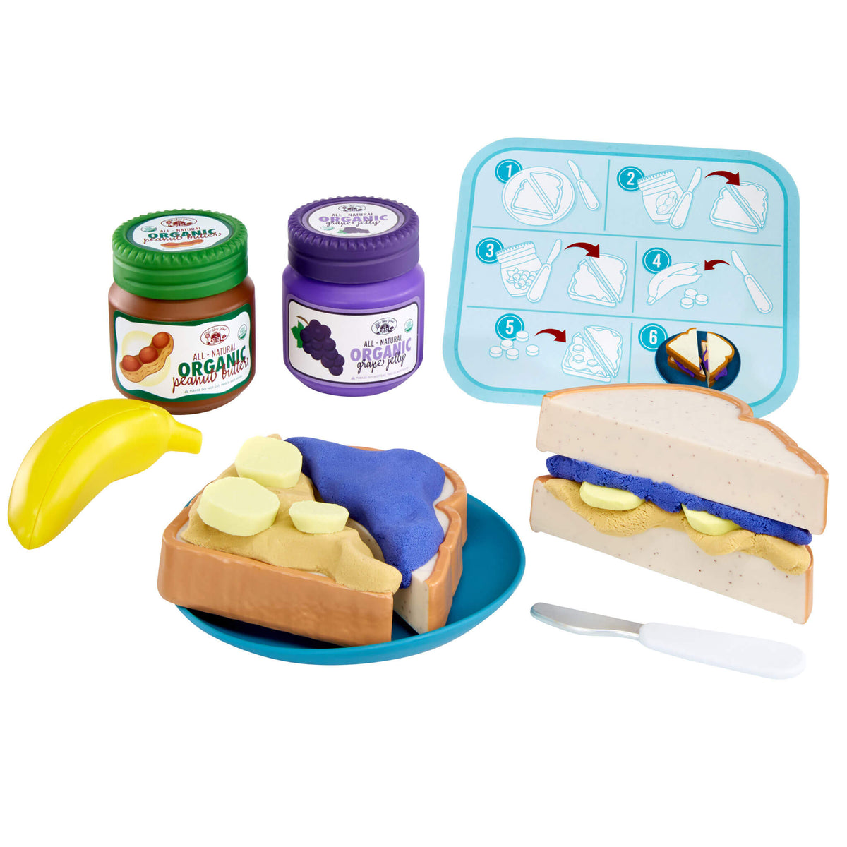 Playful Creative Chefs Peanut Butter & Jelly Kit