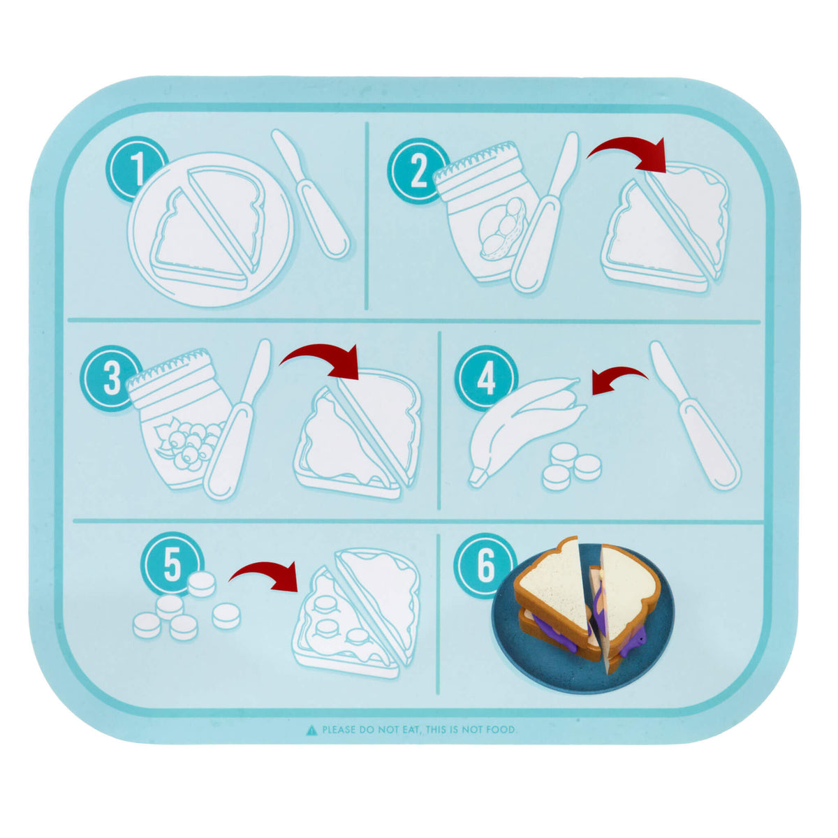 Playful Creative Chefs Peanut Butter & Jelly Kit