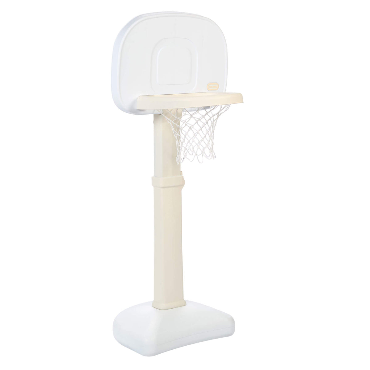Playful Cloud Collection TotSports Easy Score Basketball Set with 3 Basketballs White