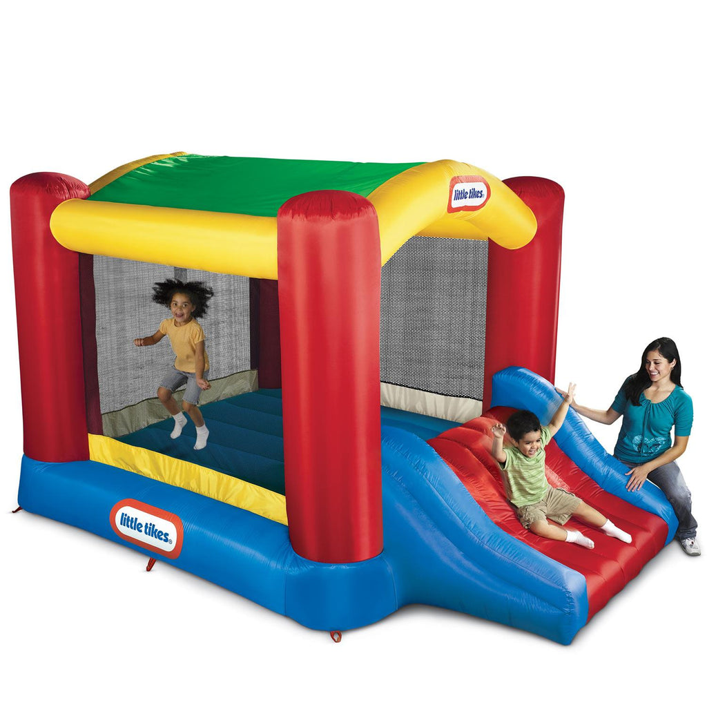 Playful Shady Jump n Slide Bouncer