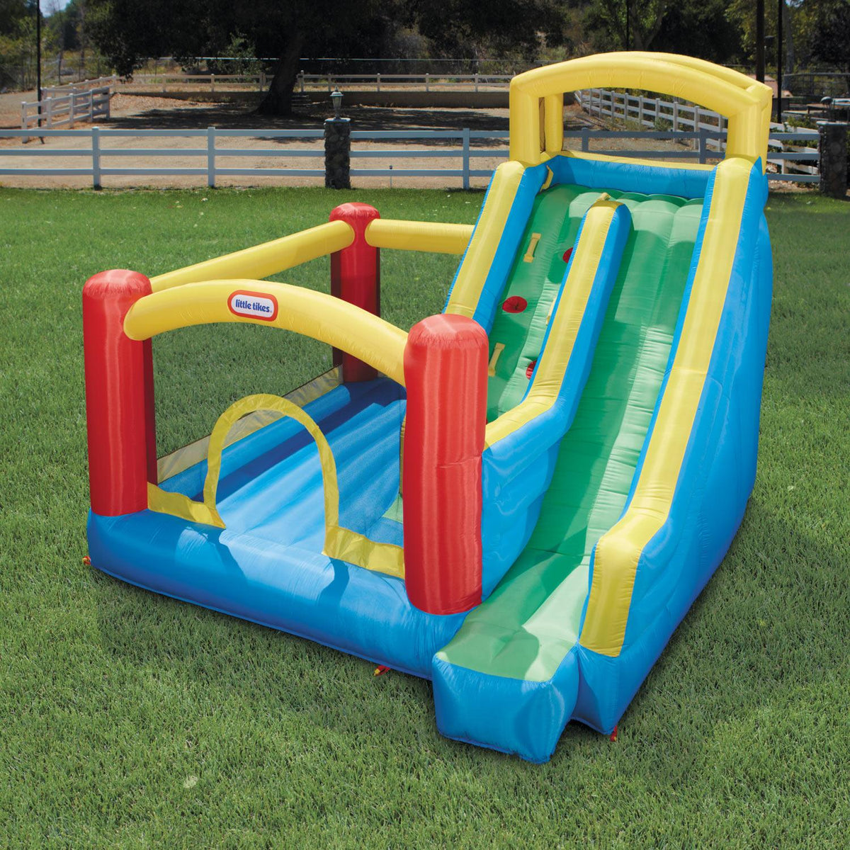 Playful Giant Slide Bouncer