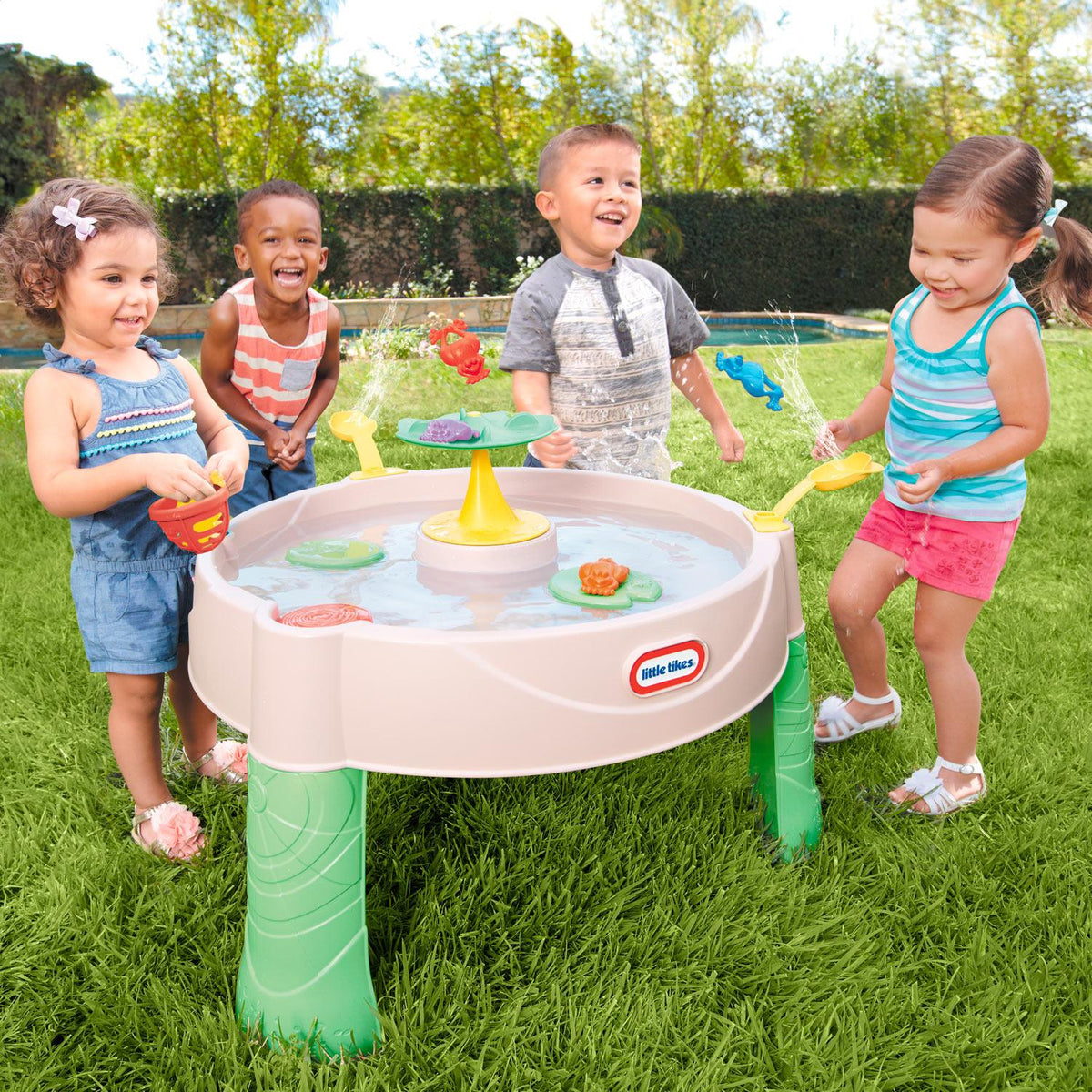 Playful Frog Pond Water Table