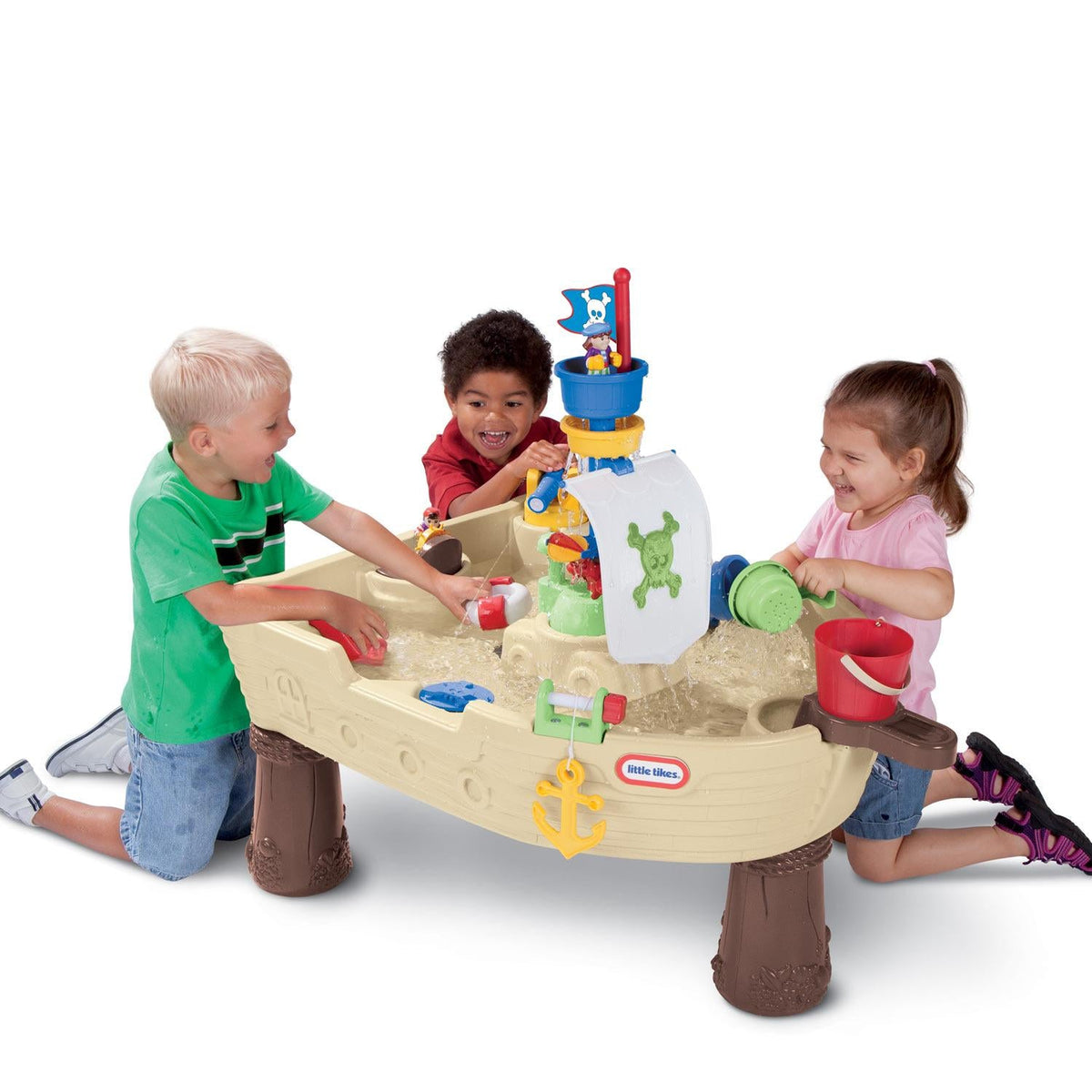 Playful Anchors Away Pirate Ship Water Table