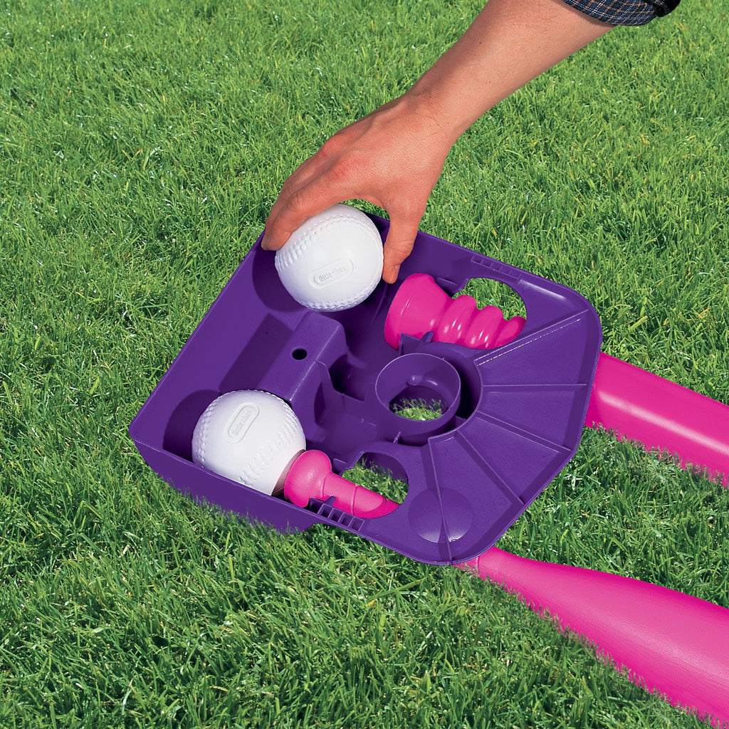 Playful TotSports T-Ball Set - Purple and Pink