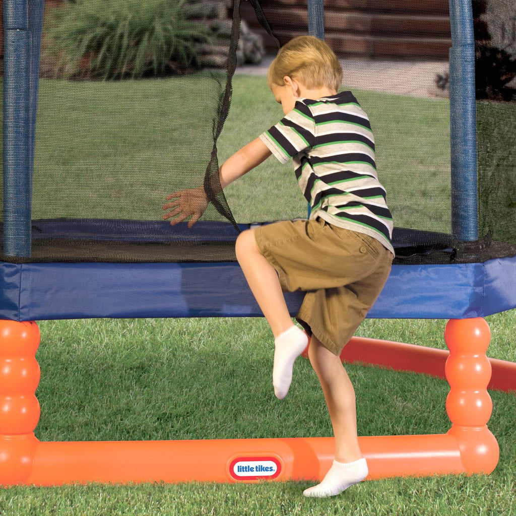 Playful 7ft. Trampoline with Safety Net Enclosure