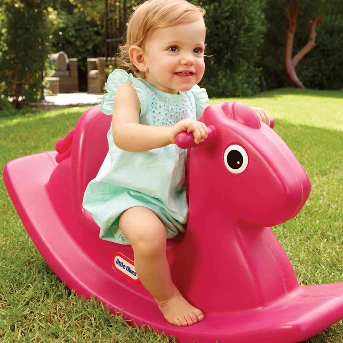 Playful Rocking Horse - Magenta
