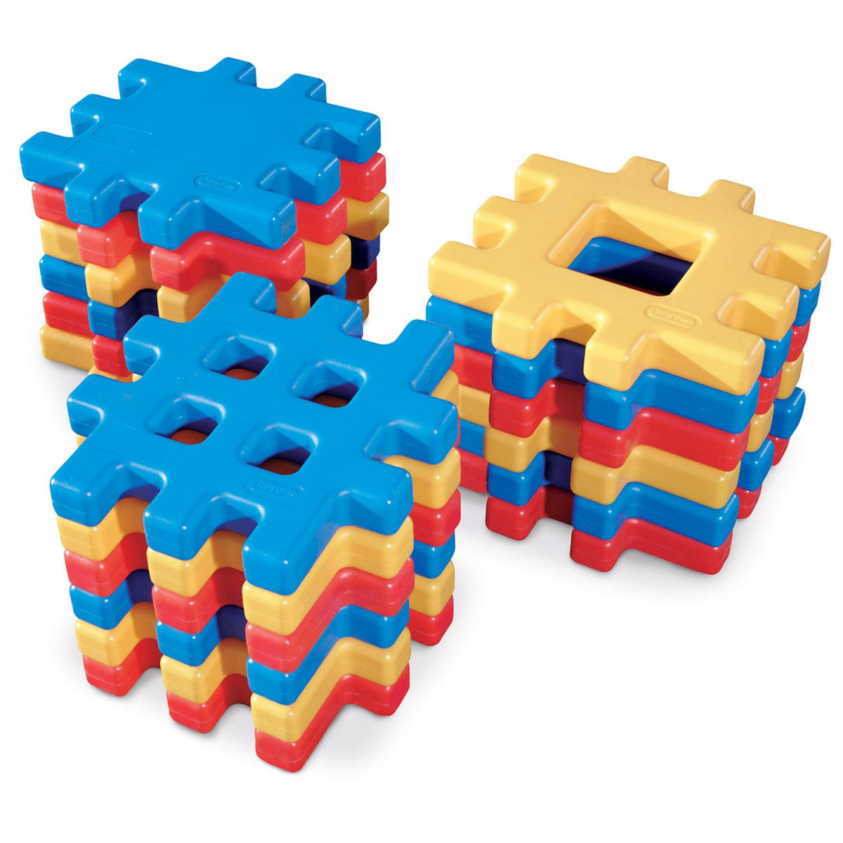 Playful Big Waffle Blocks