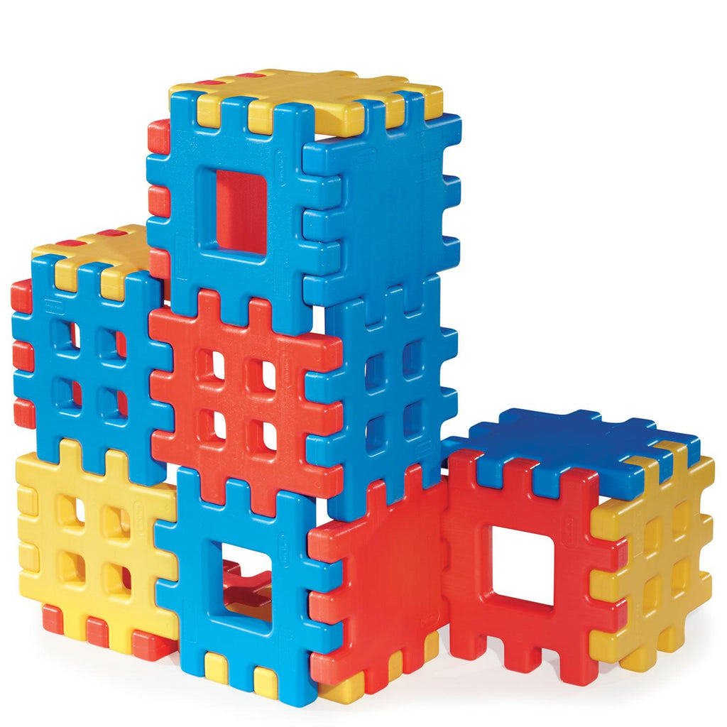 Playful Big Waffle Blocks