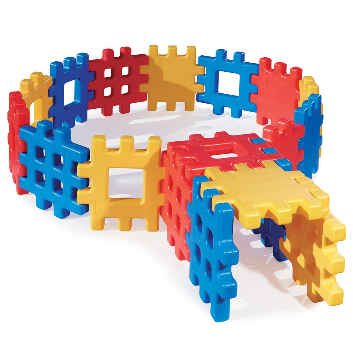 Playful Big Waffle Blocks