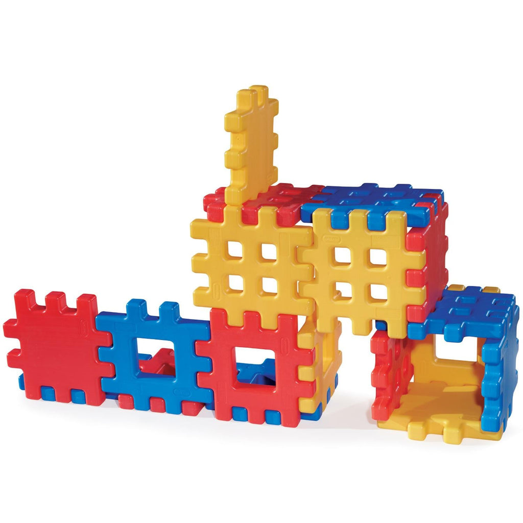 Playful Big Waffle Blocks