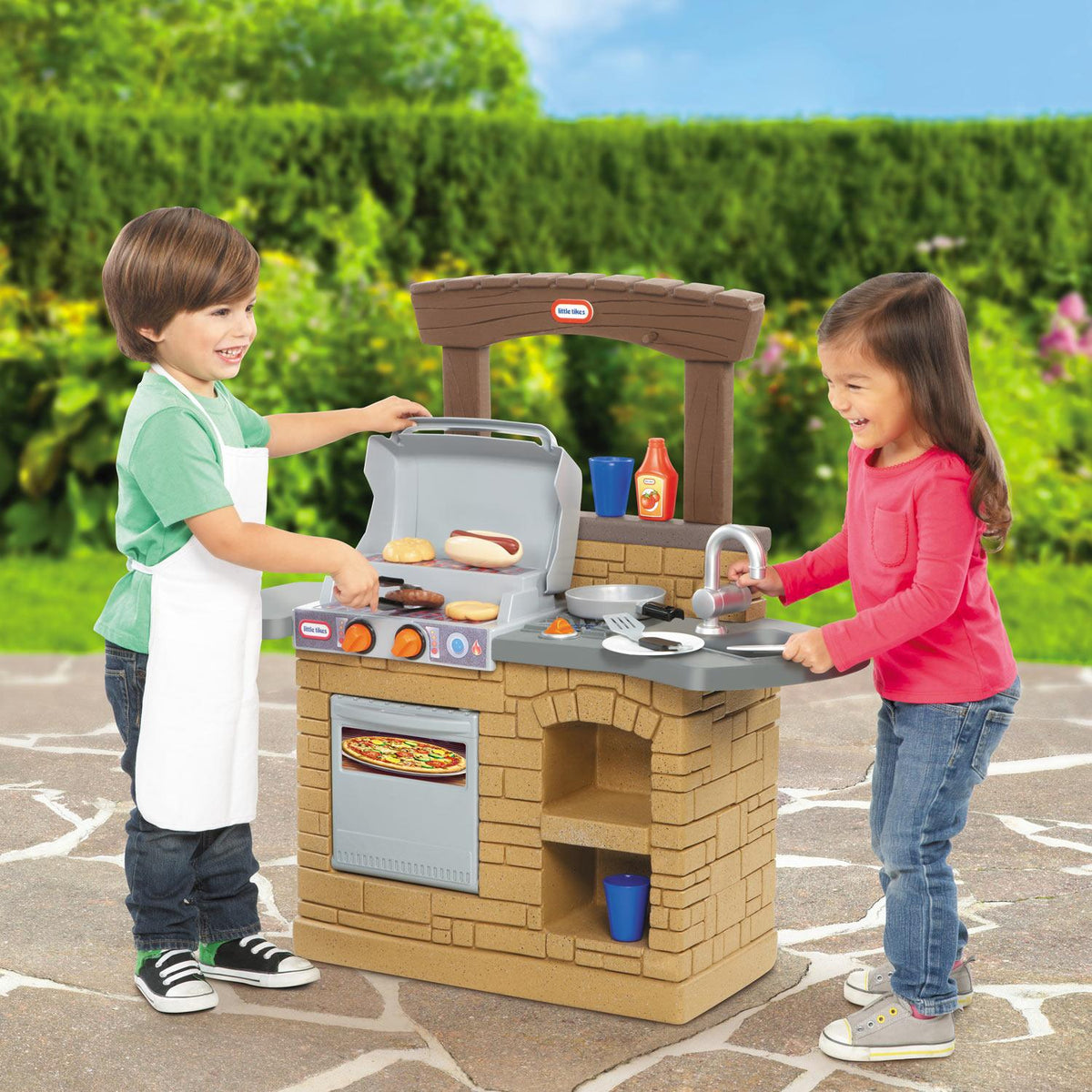 Playful Cook n Play Outdoor BBQ