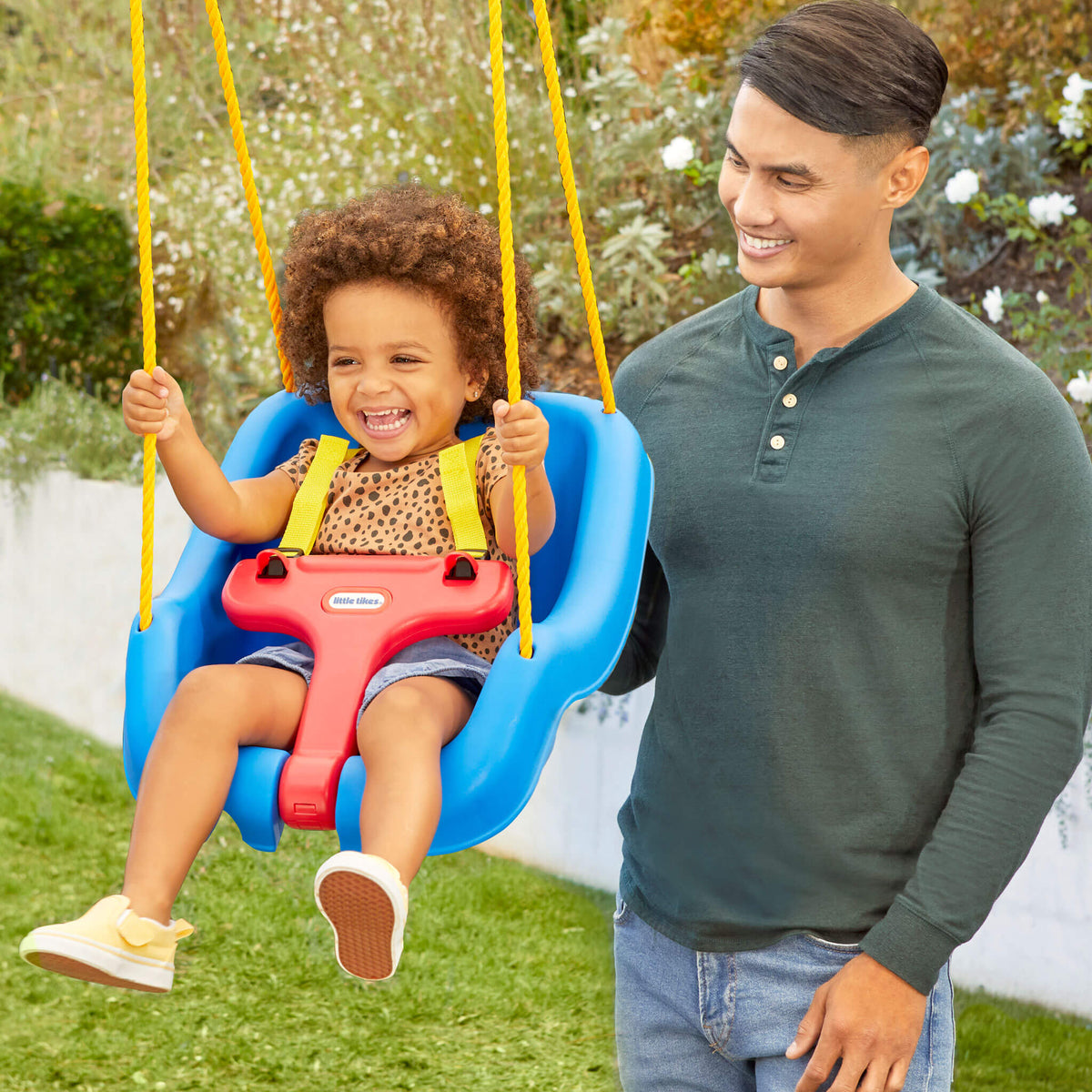 Playful 2-in-1 Snug n Secure Swing - Blue