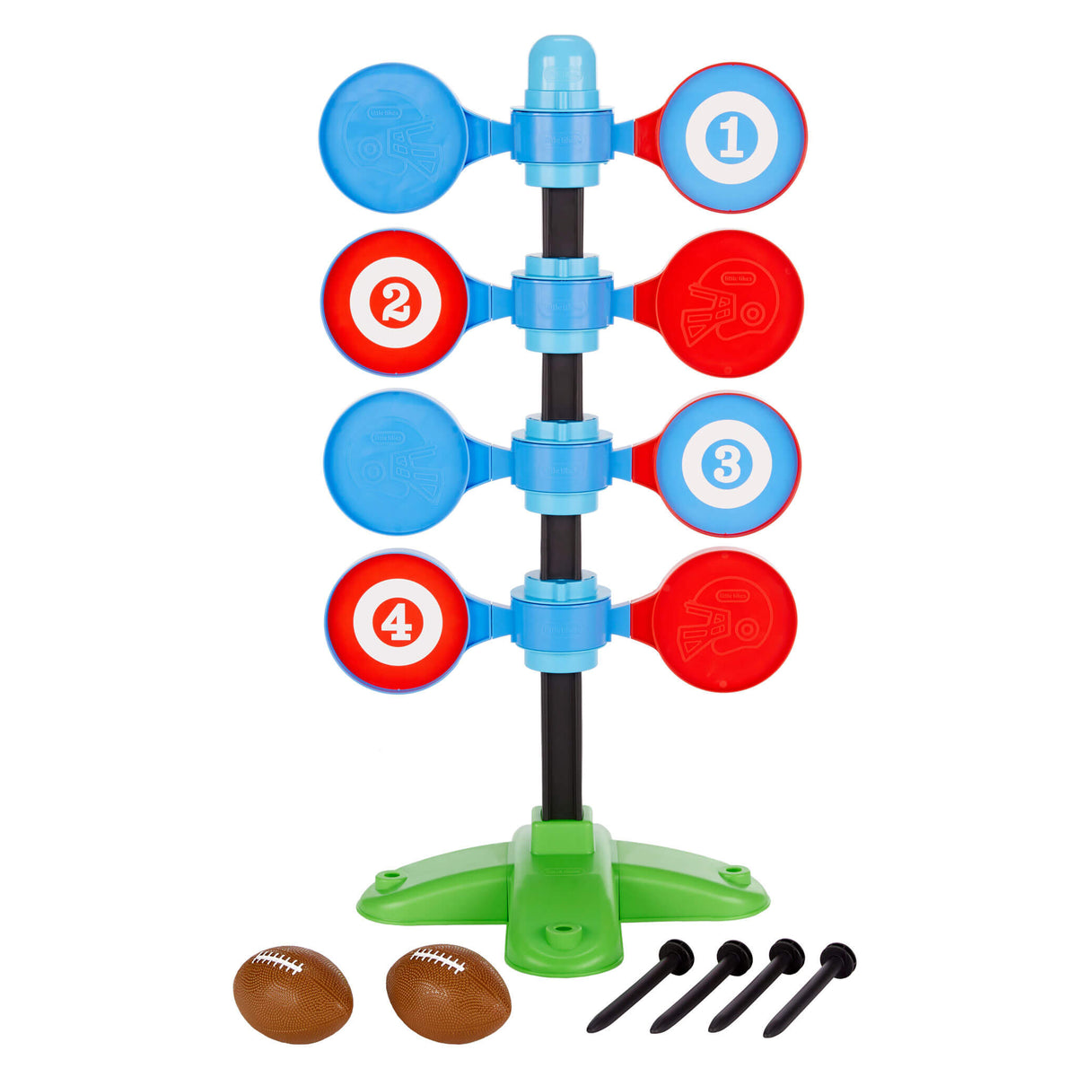 Playful Football Pass Battle