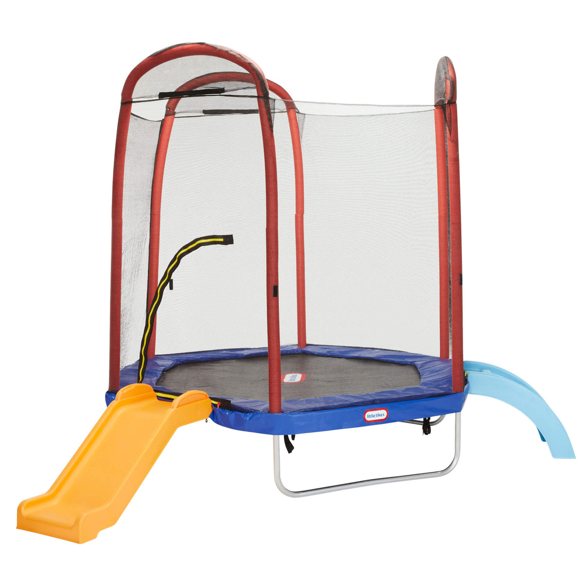 Playful Climb n Slide 7ft Trampoline