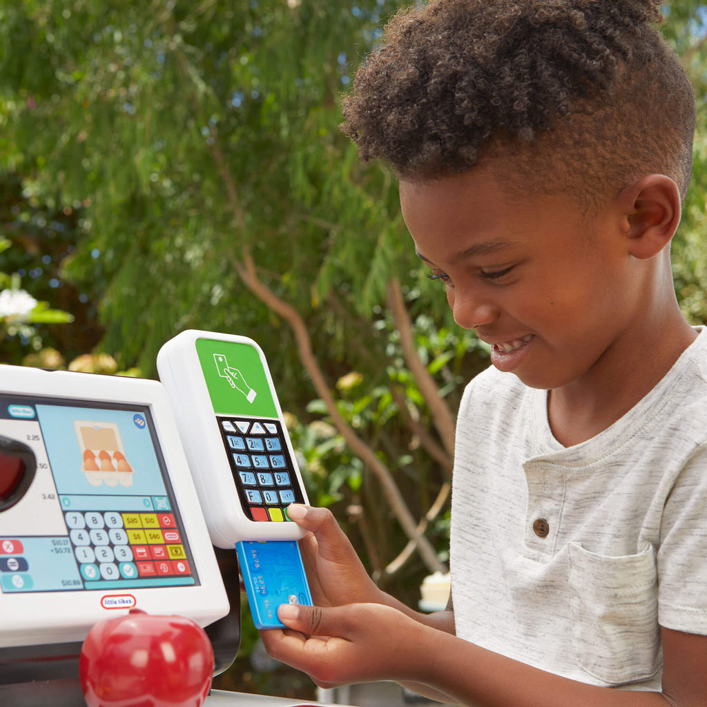 Playful First Self-Checkout Stand