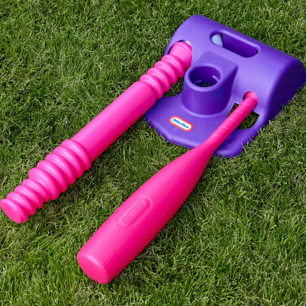 Playful TotSports T-Ball Set - Purple and Pink