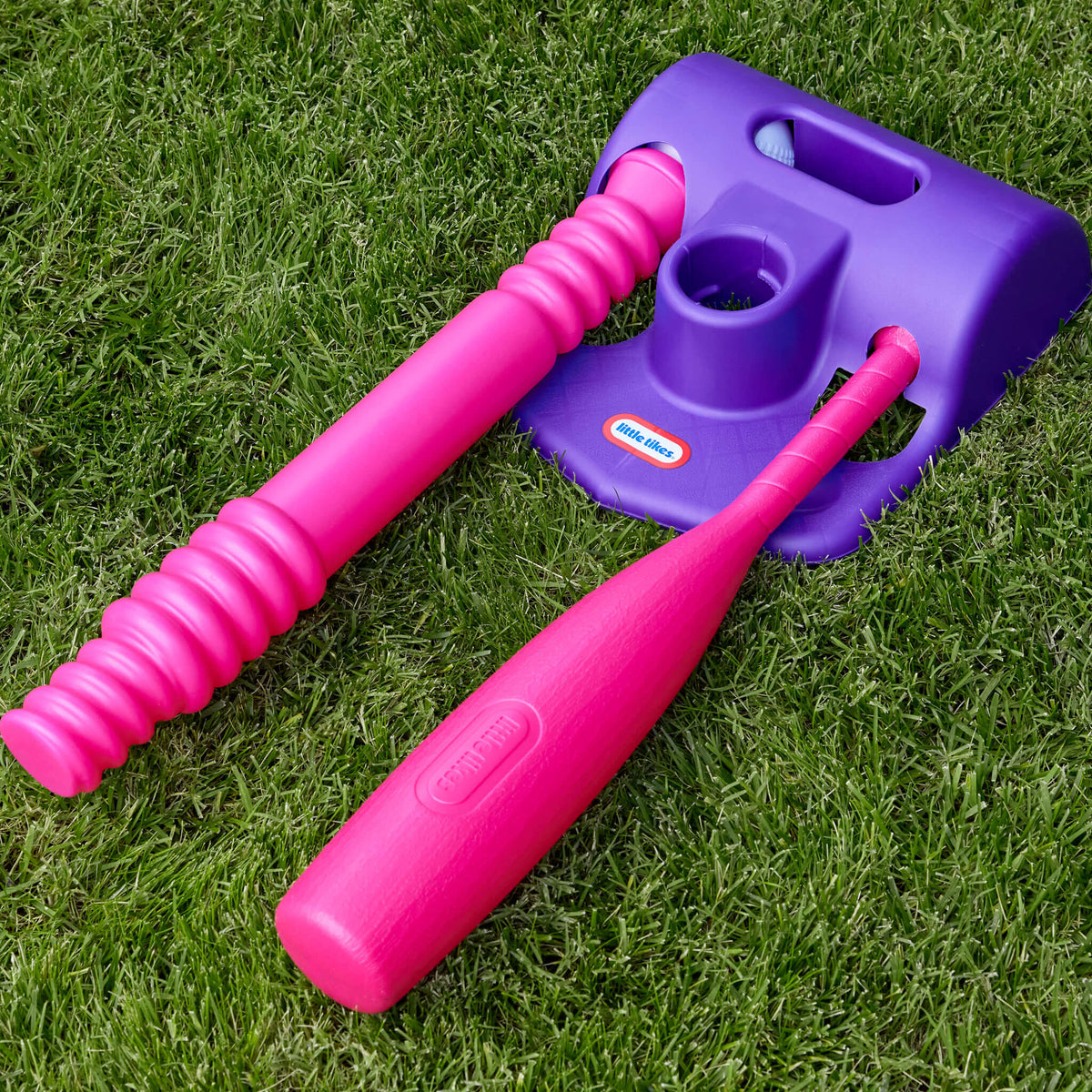 Playful TotSports T-Ball Set - Purple and Pink