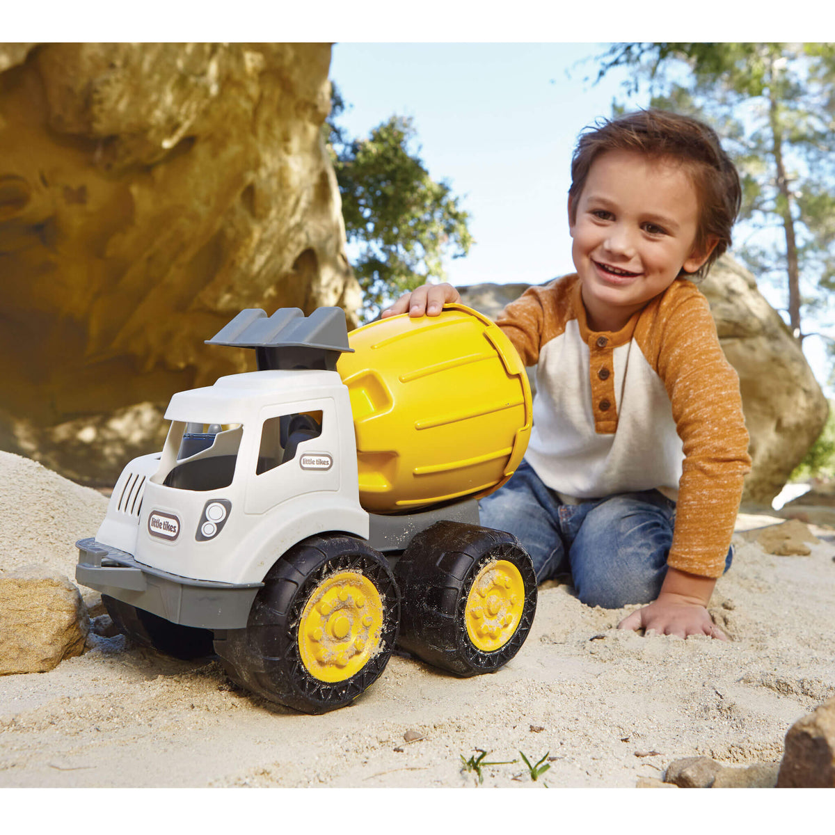 Playful Dirt Diggers 2-in-1 Cement Mixer