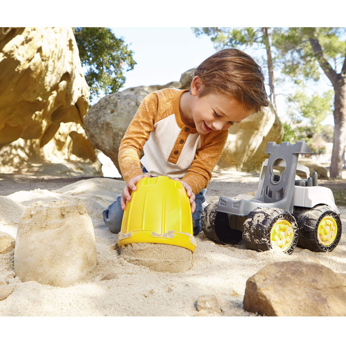 Playful Dirt Diggers 2-in-1 Cement Mixer