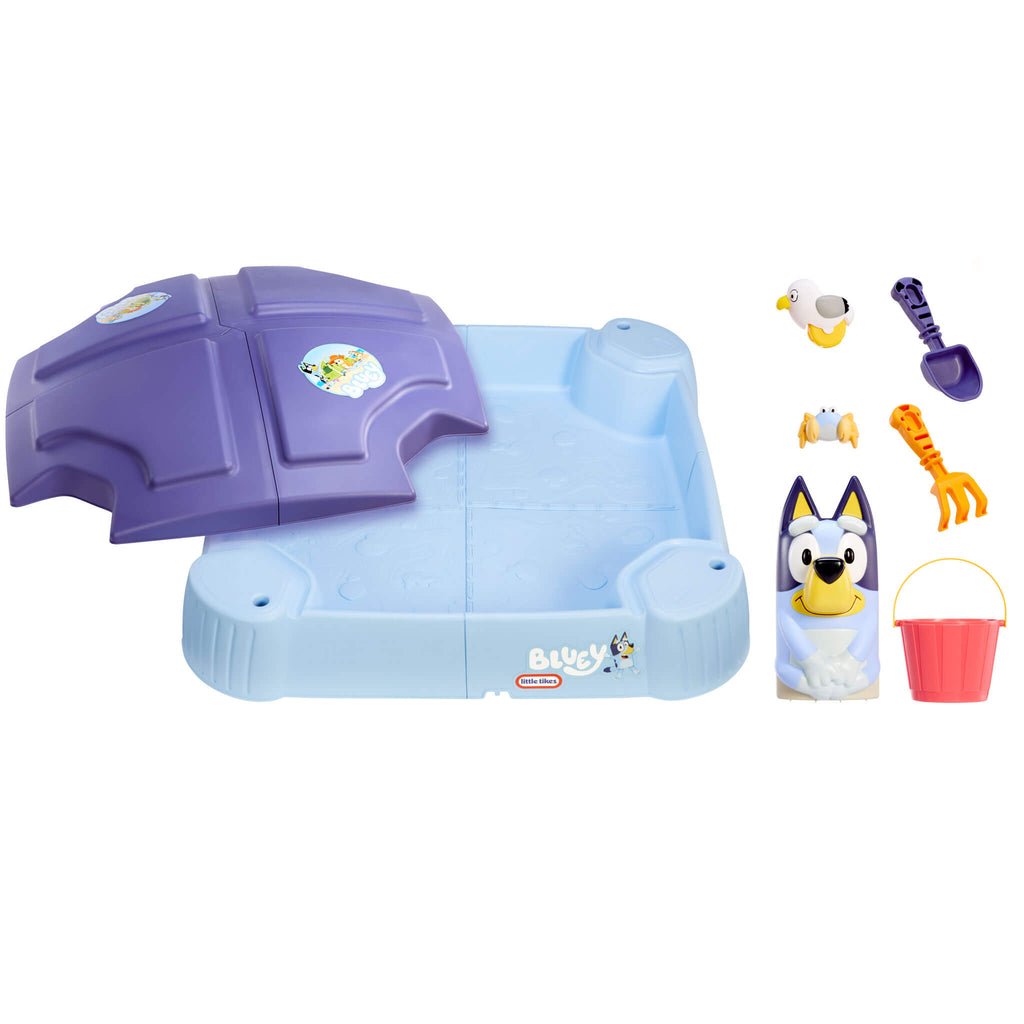 Playful Bluey Beach Day Sandbox