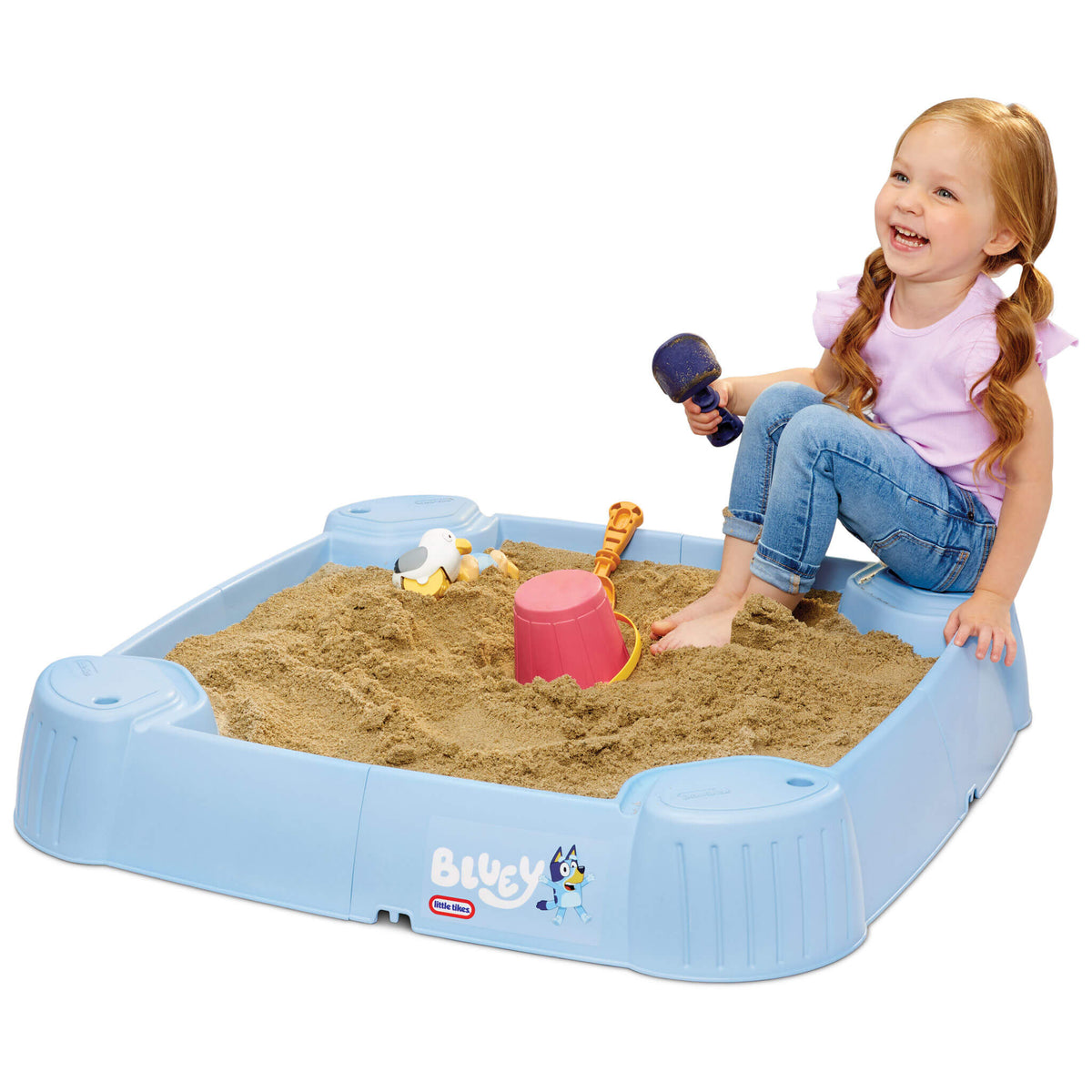 Playful Bluey Beach Day Sandbox