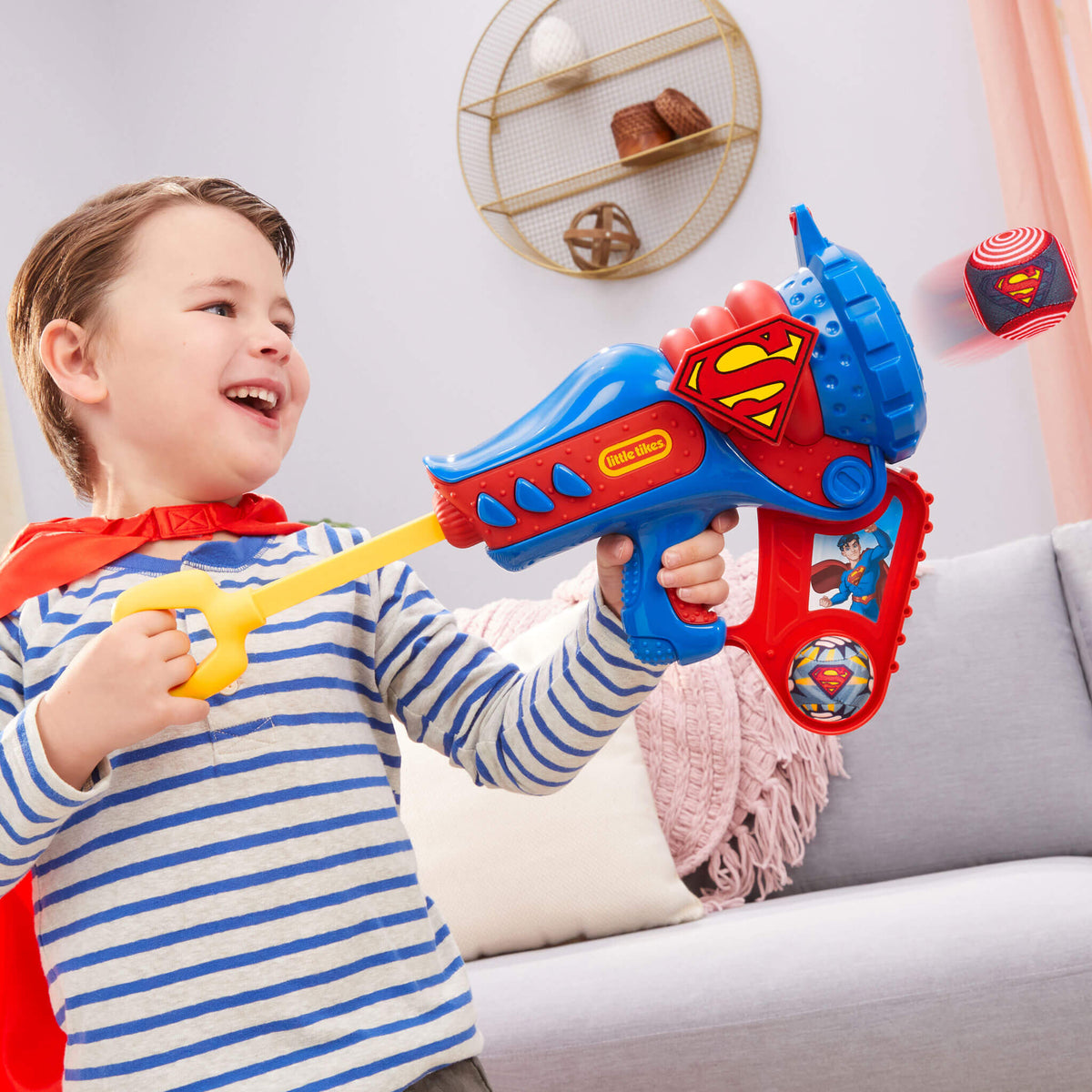 Playful Superman Boom Blaster
