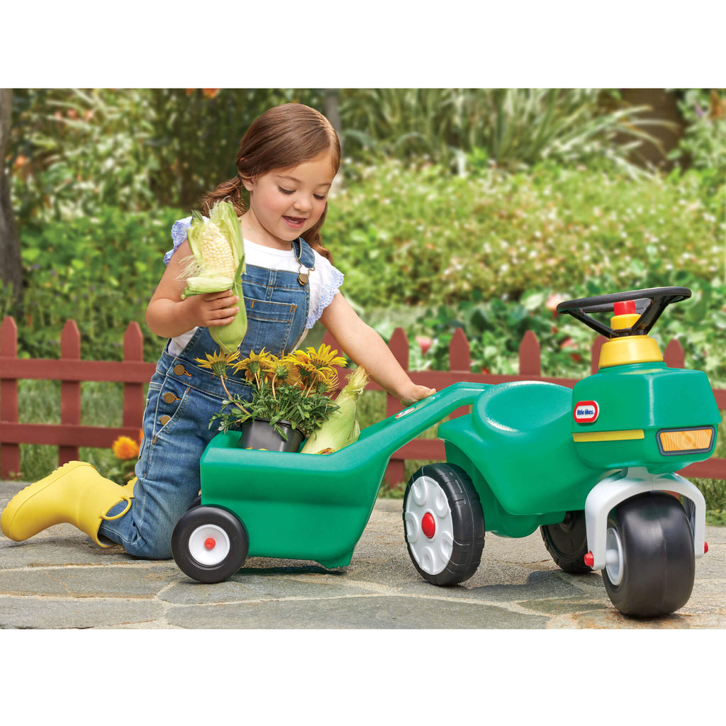 Playful Tractor & Cart