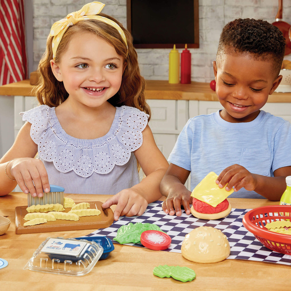 Playful Creative Chefs Cheeseburger and Fries Kit