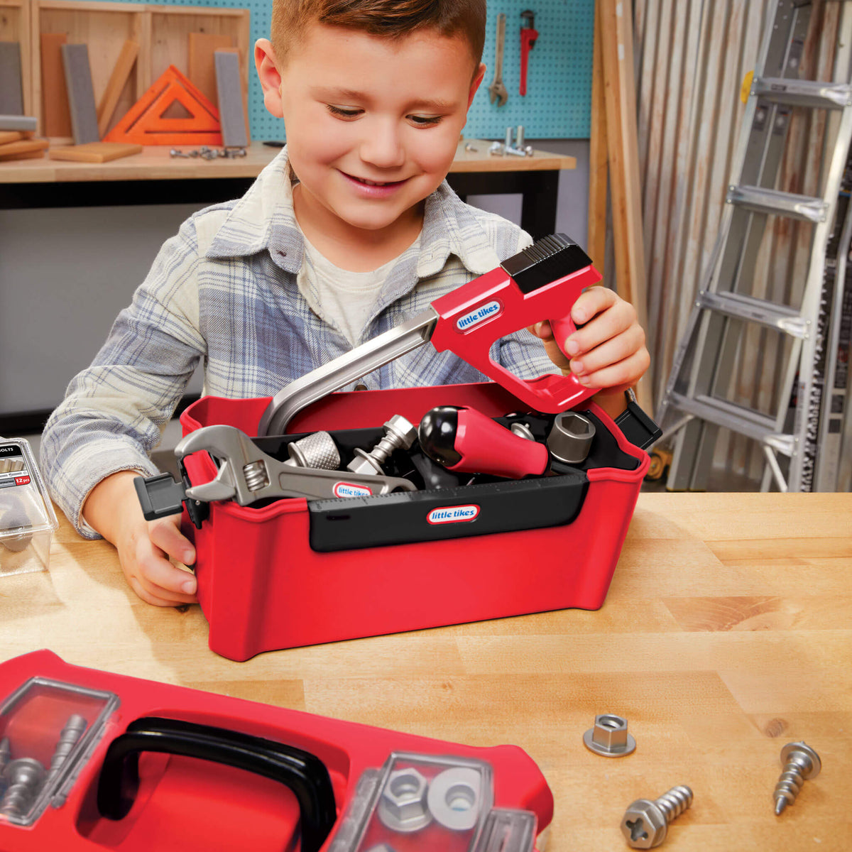 Playful Creative Construction Tool Box Set