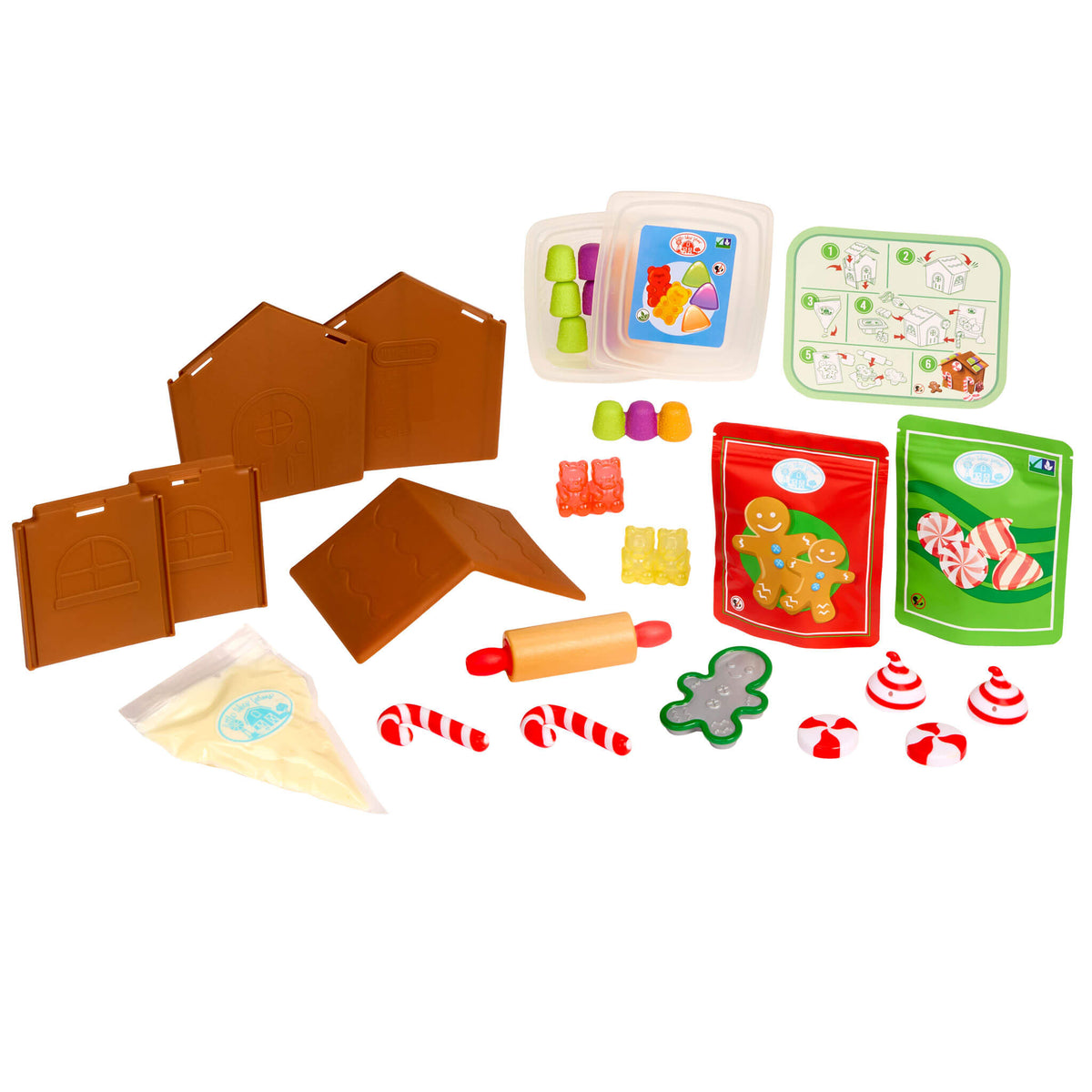 Playful Creative Chefs Gingerbread House Kit