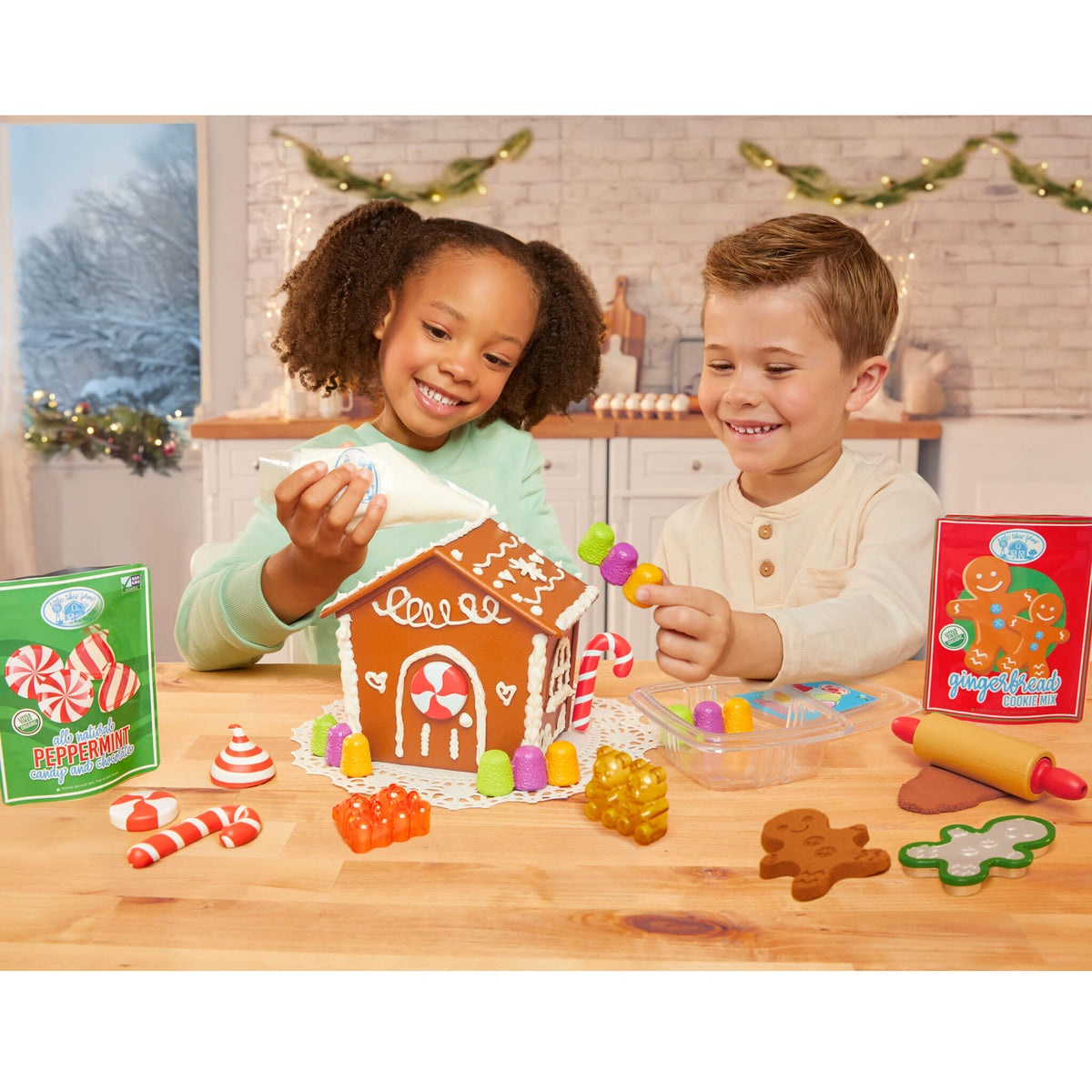Playful Creative Chefs Gingerbread House Kit