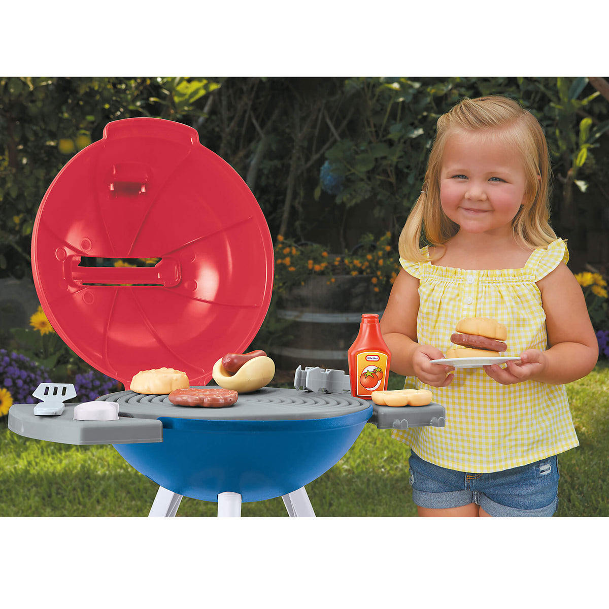 Playful Sizzle n Serve Grill - Red White& Blue