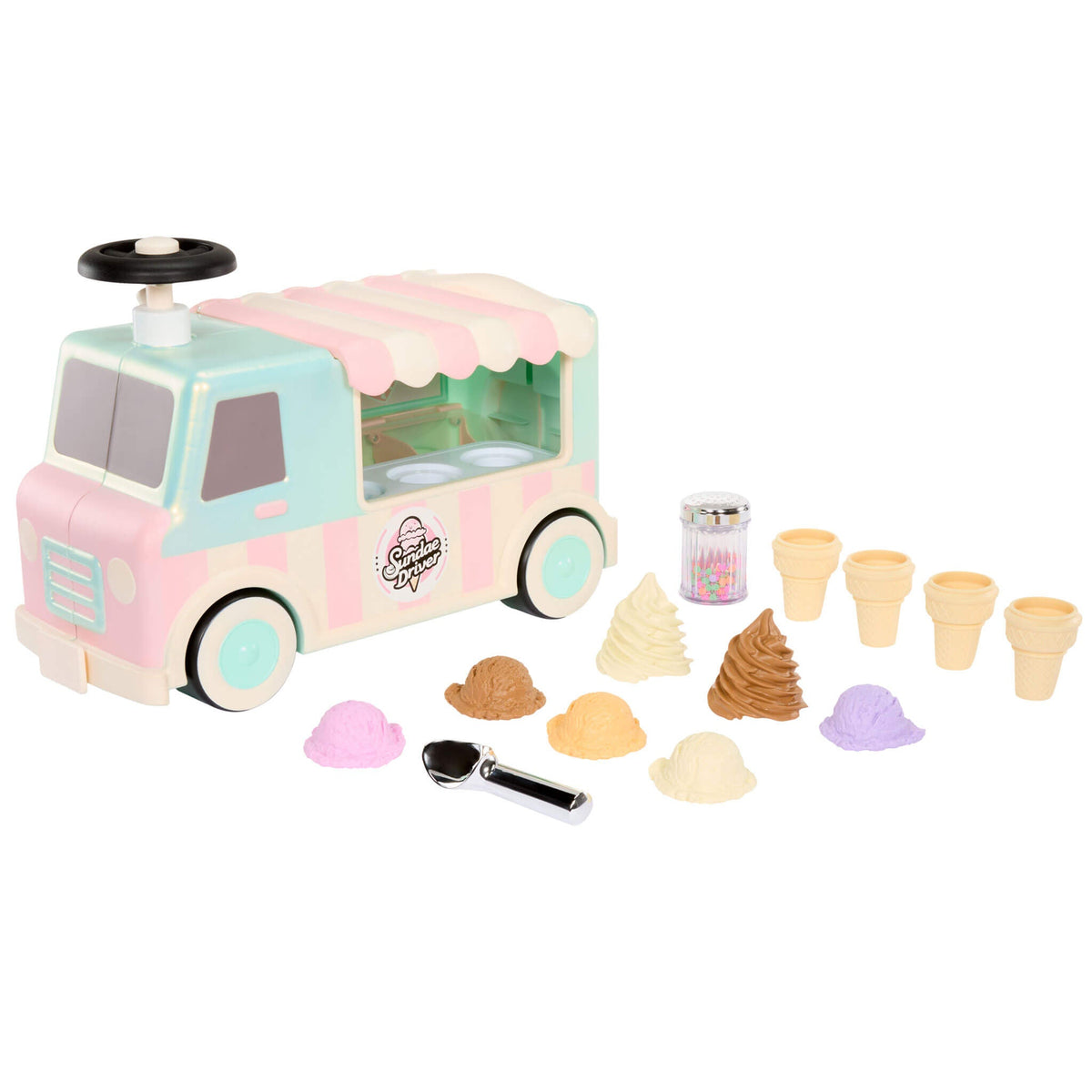 Playful Sweet Spaces Ice Cream Scoot N Serve Ride-On