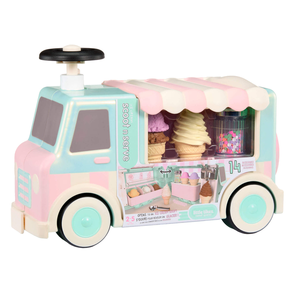 Playful Sweet Spaces Ice Cream Scoot N Serve Ride-On