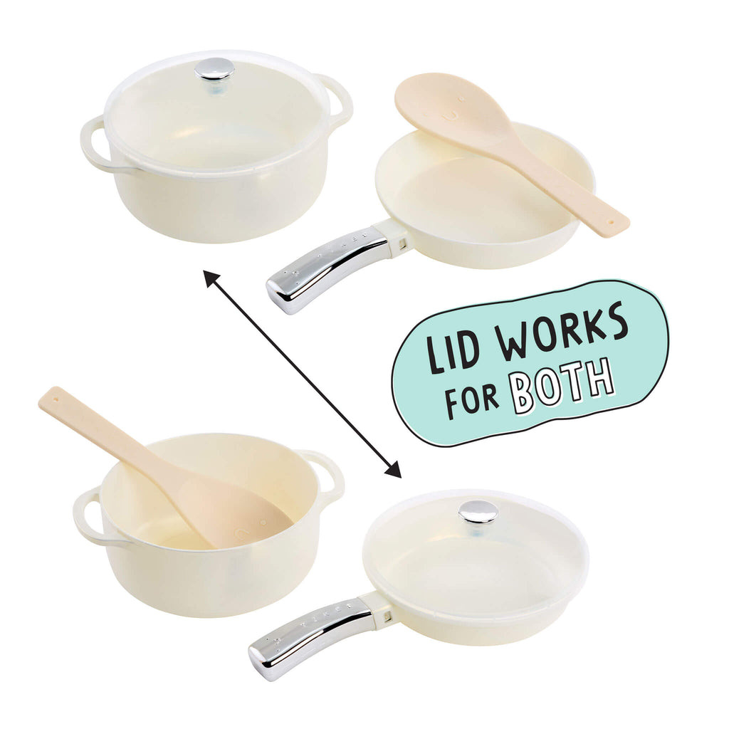 Playful Sweet Spaces Pots & Pans Set - White
