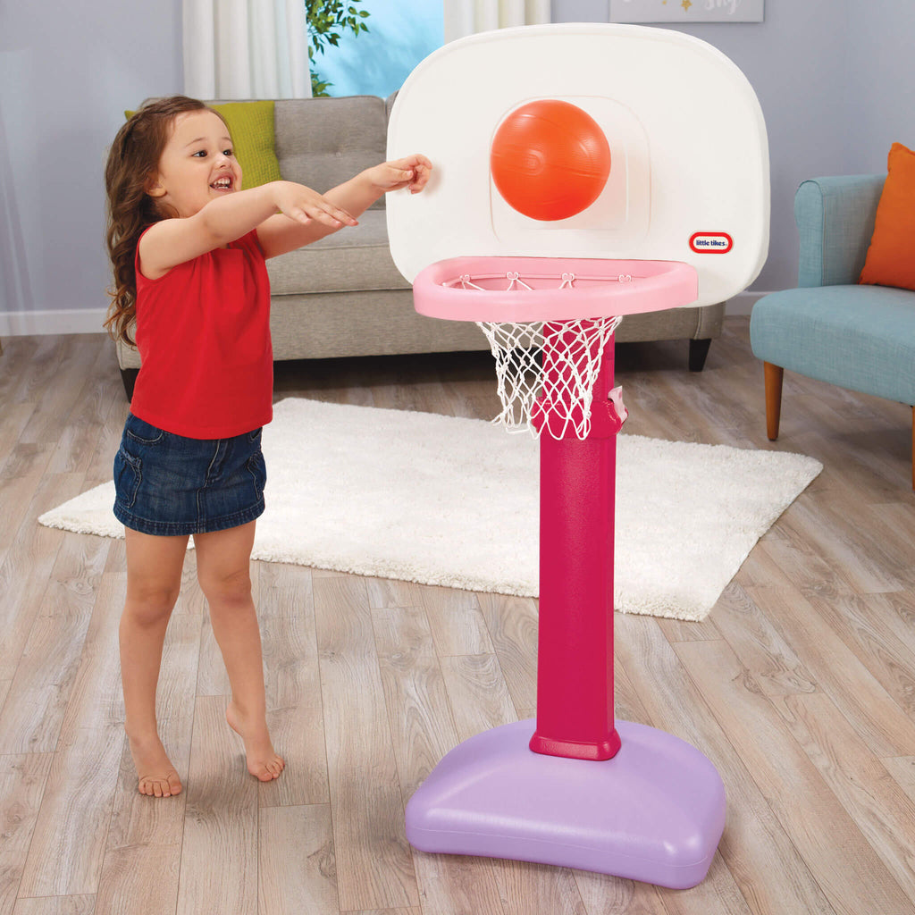 Playful TotSports Easy Score Basketball Set - Pink