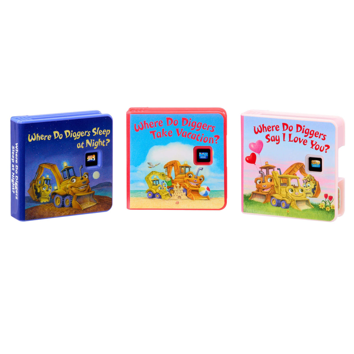 Playful Story Dream Machine Random House Where Do Diggers Collection
