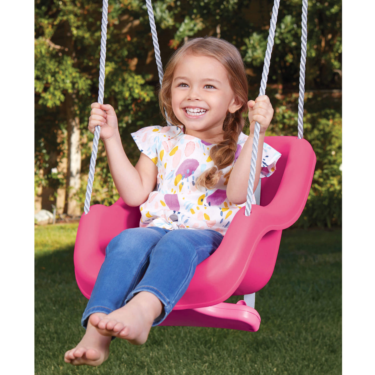 Playful 2-in-1 Snug n Secure Swing - Magenta