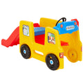Playful School Bus Climber