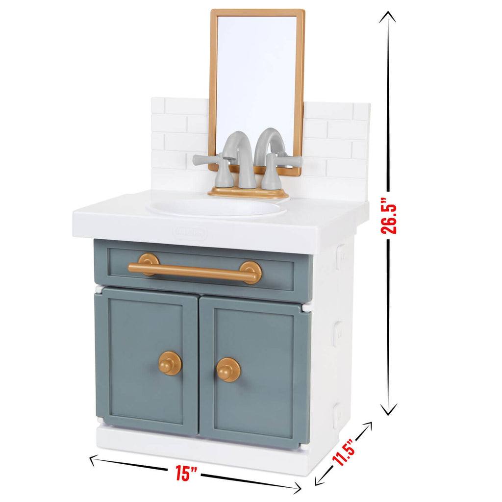 Playful First Bathroom Sink