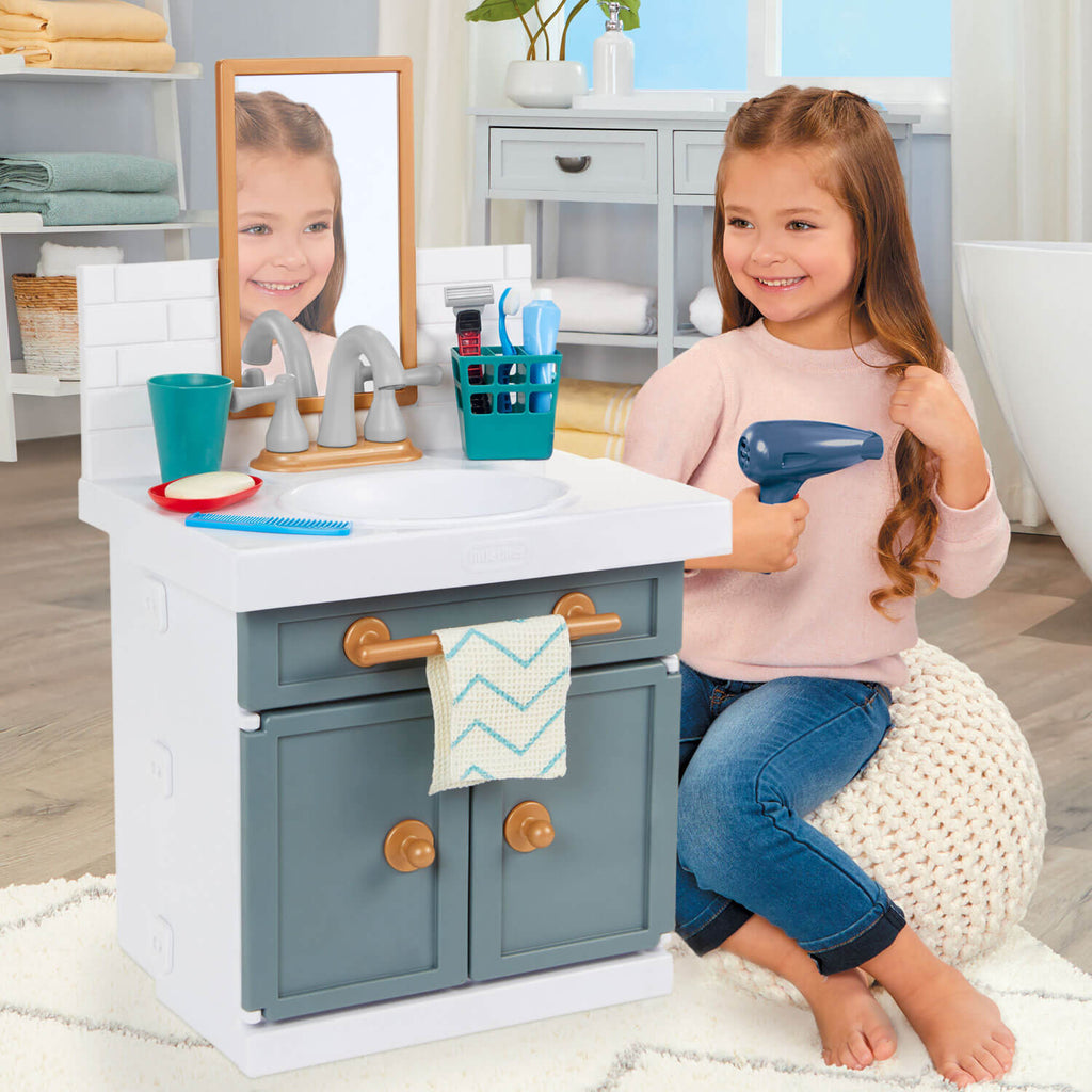 Playful First Bathroom Sink