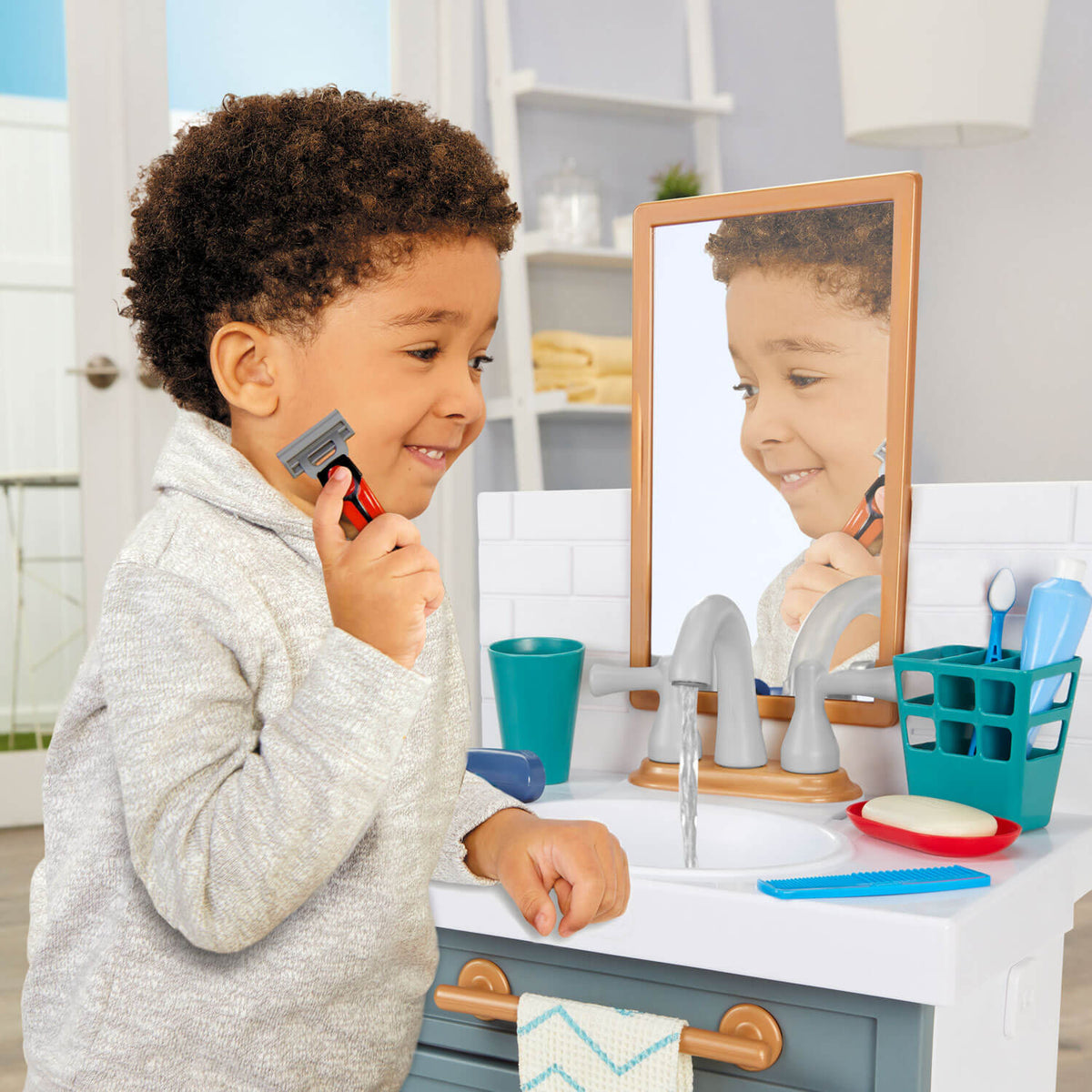 Playful First Bathroom Sink