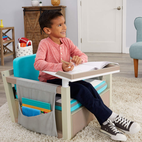 Playful 2-in-1 Fun & Study Swivel Desk